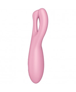 SATISFYER THREESOME 4 VIBRATOR APP - PINK