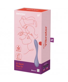 SATISFYER G-SPOT FLEX 5 MULTI VIBRATORE - LILLA