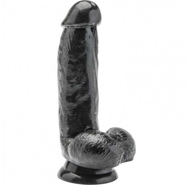 GET REAL - DILDO 12 CM CON PALLINE NERE