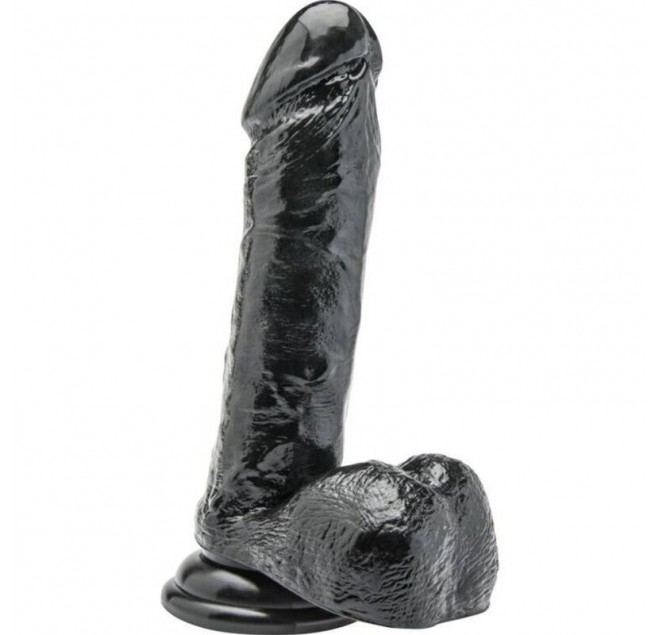 GET REAL - DILDO 18 CM CON PALLINE NERE