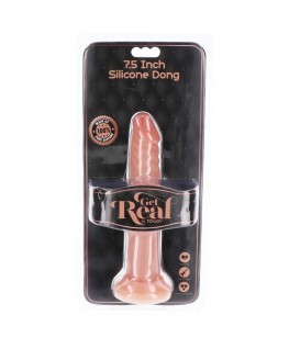 GET REAL - SILICONE DONG 19 CM PELLE