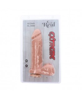 GET REAL - EXTREME XL DILDO 25,5 CM PELLE