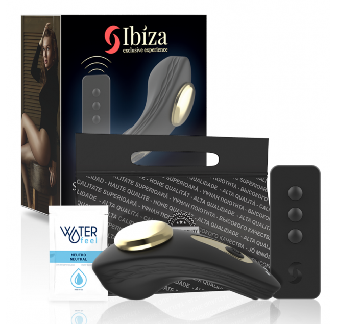 IBIZA - SILICONE PANTIE VIBRATOR REMOTE CONTROL