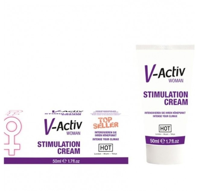 HOT - V-ACTIV CREMA STIMOLANTE DONNA 50ML