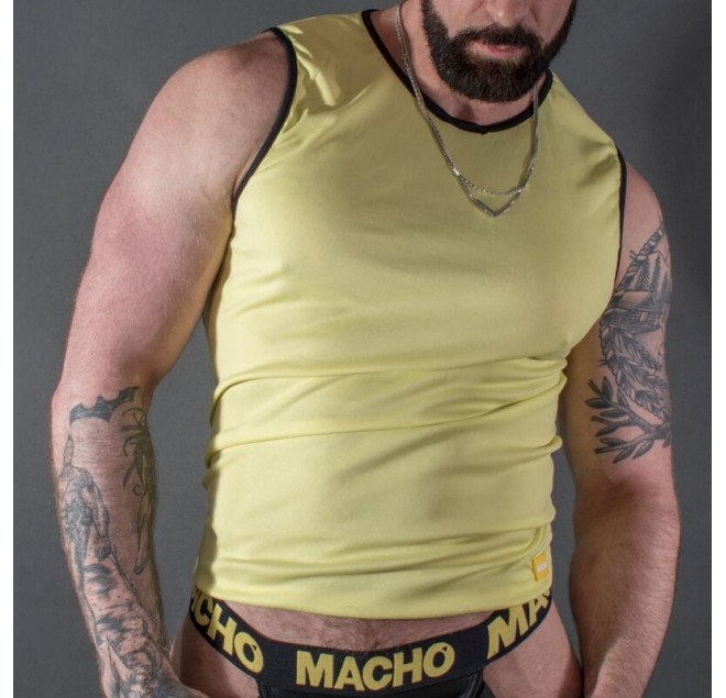 MAGLIETTA MACHO GIALLA L/XL