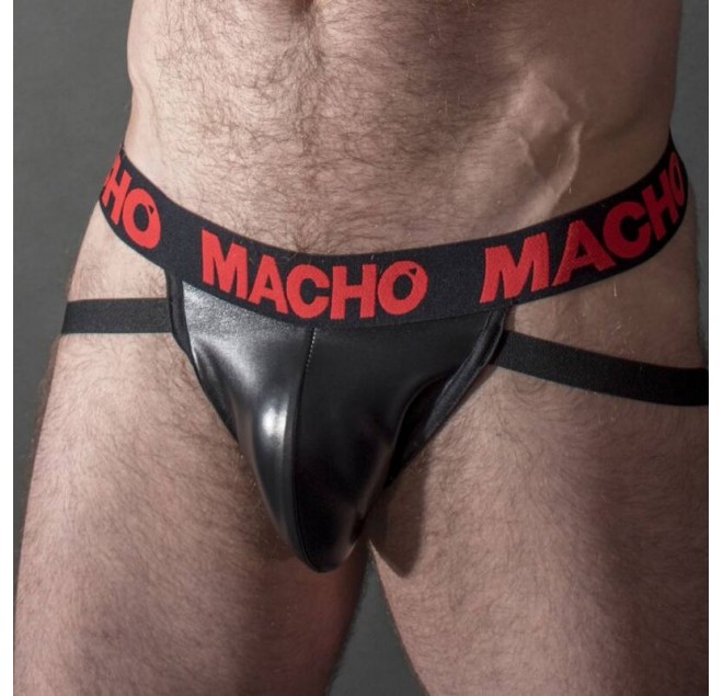 MACHO - MX25RC JOCK PELLE ROSSA S