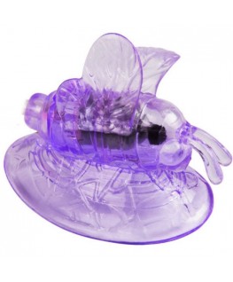 VIBRATING BUTTERFLY WITH REMOTE CONTROL PURPLE