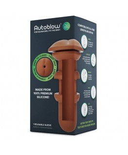 AUTOBLOW - AI ANUS SLEEVE MARRONE