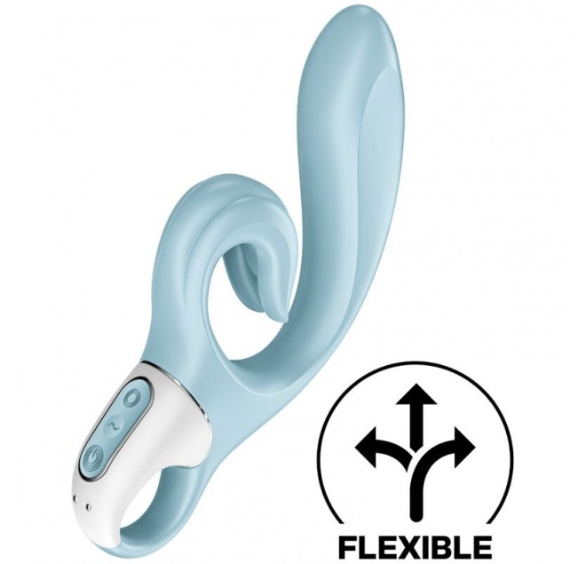 SATISFYER LOVE ME RABBIT VIBRATION - BLU