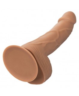 CALIFORNIA EXOTICS BORCHIE IN SILICONE 15,24 CM MARRONE