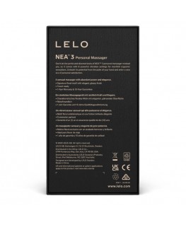LELO NEA 3 MASSAGGIATORE PERSONALE - PITCH BLACK