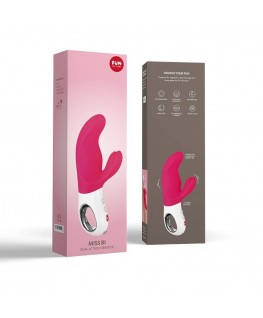 FUN FACTORY - MISS BI DUAL VIBRATOR PINK WHITE