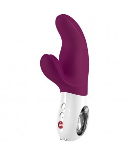 FUN FACTORY - MISS BI DUAL VIBRATOR GRAPE WHITE