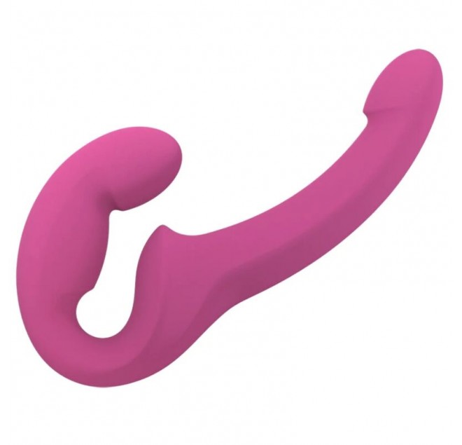 FUN FACTORY - SHARE LITE DOUBLE DILDO BLACKBERRY