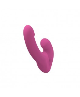 FUN FACTORY - SHARE LITE DOUBLE DILDO BLACKBERRY