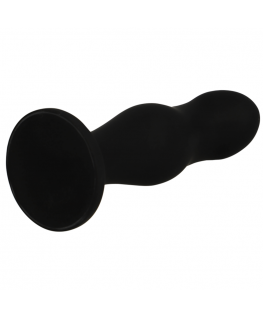 BLACK&SILVER - SEAN ANAL PLUG PREMIUM SILICONE BLACK