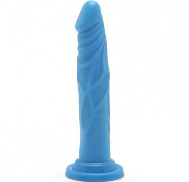 GET REAL - HAPPY DICKS DONG 19 CM BLU