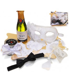 INDEDIT - KIT ER TICO MASCHERA VENEZIANA BIANCA