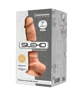 SILEXD - MODELLO 1 PENE REALISTICO PREMIUM SILEXPAN SILICONE 17,5 CM