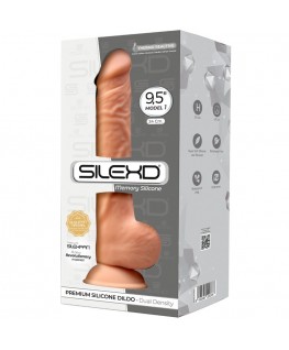 SILEXD - MODELLO 1 PENE REALISTICO PREMIUM SILEXPAN SILICONE 24 CM