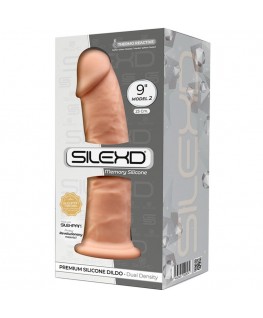 SILEXD - MODELLO 2 PENE REALISTICO PREMIUM SILEXPAN SILICONE 23 CM