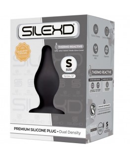 SILEXD - MODELLO 2 PLUG ANALE PREMIUM SILEXPAN SILICONE PREMIUM TERMOREATTIVO TAGLIA S