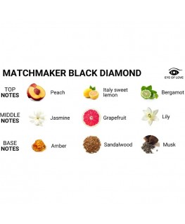 EYE OF LOVE - MATCHMAKER BLACK DIAMOND PROFUMO AI FEROMONI ATTRACT HER 30 ML