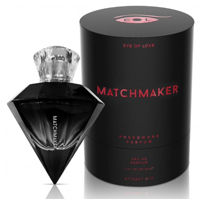 EYE OF LOVE - MATCHMAKER BLACK DIAMOND PROFUMO AI FEROMONI ATTRACT HIM 30 ML