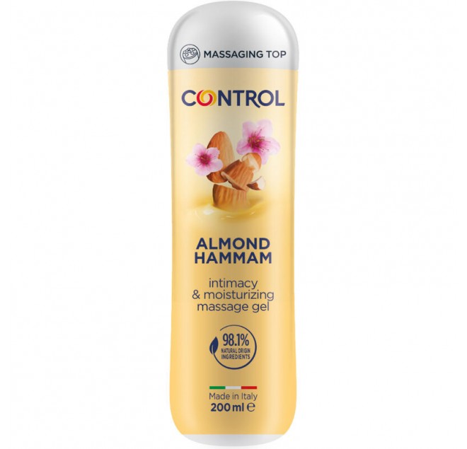 CONTROL GEL DA MASSAGGIO HAMMAM ALLA MANDORLA 3 IN 1 200 ML