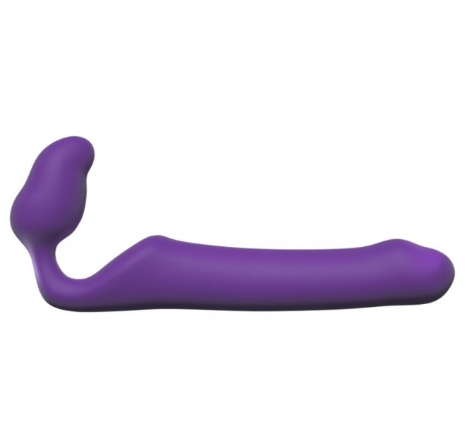 ADRIEN LASTIC - QUEENS STRAP-ON FLESSIBILE VIOLA TAGLIA L