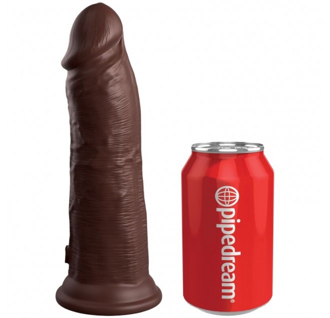 KING COCK ELITE - DILDO REALISTICO IN SILICONE 20,3 CM MARRONE