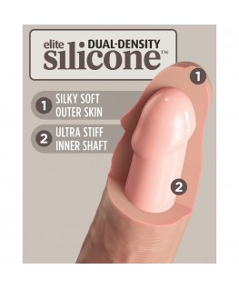 KING COCK ELITE - DILDO REALISTICO IN SILICONE 28 CM