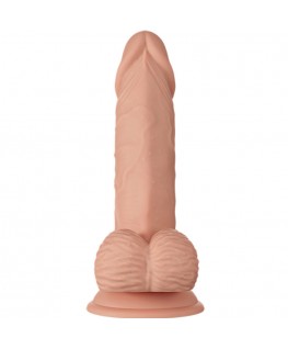 BELLISSIMO INCONTRO ZEBULON DILDO REALISTICO E FLESSIBILE 19,4 CM - CARNE