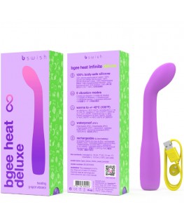 B SWISH - BGEE HEAT INFINITE DELUXE VIBRADOR RECARGABLE SILICONA LAVANDA