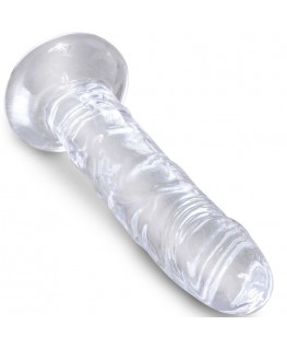 KING COCK CLEAR - PENE REALISTICO 15,5 CM TRASPARENTE