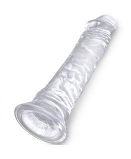 KING COCK CLEAR - PENE REALISTICO 19,7 CM TRASPARENTE