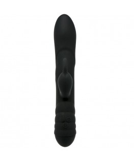 ADRIEN LASTIC - VIBRATORE TWISTER E MASSAGGIATORE ROTATORE CONIGLIO NERO