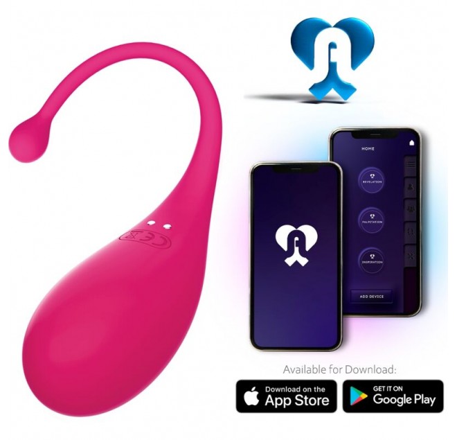 ADRIEN LASTIC - PALPITAZIONE UOVO VIBRANTE ROSA - APP GRATUITA