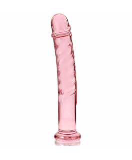 NEBULA SERIES BY IBIZA - MODELLO 16 DILDO IN VETRO BOROSILICATO 18,5 X 3 CM ROSA