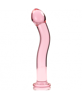 NEBULA SERIES BY IBIZA - MODELLO 18 DILDO IN VETRO BOROSILICATO 18,5 X 3,5 CM ROSA