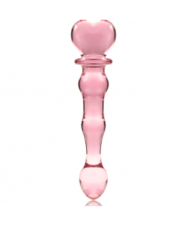 NEBULA SERIES BY IBIZA - MODELLO 21 DILDO IN VETRO BOROSILICATO 20,5 X 3,5 CM ROSA