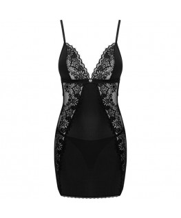 OBSESSIVE - CHEMISE MADERRIS E TANGA M/L