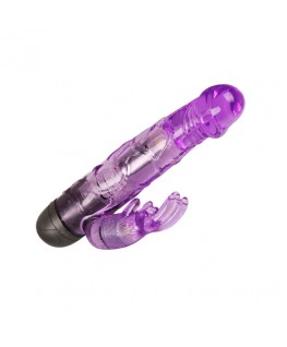 GIVE YOU LOVER VIBRATOR WITH RABBIT PURPLE