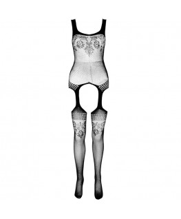 PASSION - COLLEZIONE ECO BODYSTOCKING ECO BS008 BIANCO