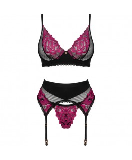 OBSESSIVE - SET TRE PEZZI ROSENTY XS/S