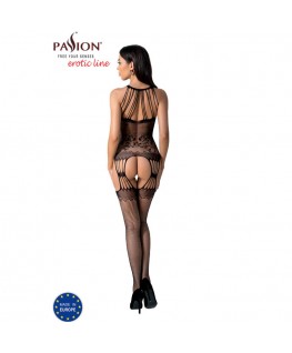 PASSIONE - BS095 BODYSTOCKING NERO TAGLIA UNICA