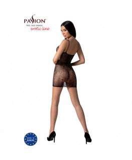 PASSIONE - BS096 BODYSTOCKING NERO TAGLIA UNICA