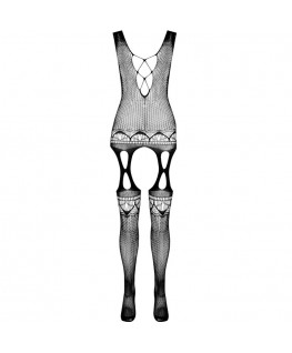 PASSIONE - BS099 BODYSTOCKING NERO TAGLIA UNICA