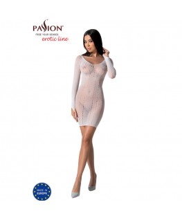 PASSIONE - BS101 BODYSTOCKING BIANCO TAGLIA UNICA