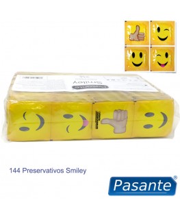 PASANTE - PRESERVATIVI SMILEY BAG 144 UNITÀ